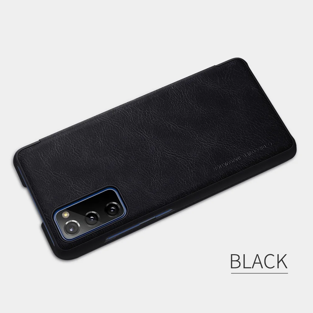 For Samsung Galaxy S20 FE case Nillkin Qin PU Luxury Flip leather back cover wallet case For Samsung S20 Fan Edition 5G