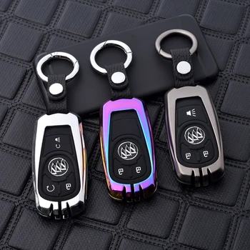 

Zinc alloy Protection Key Case Cover for OPEL Astra Buick ENCORE ENVISION NEW LACROSSE Rings Protect Shell Car Styling