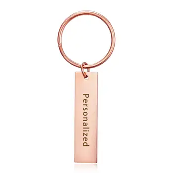 

Custom Letters Key Chain Drive Safe Keychain Couples Men Stainless Steel Customized Handwork Engrave Date Name Heart Number etc