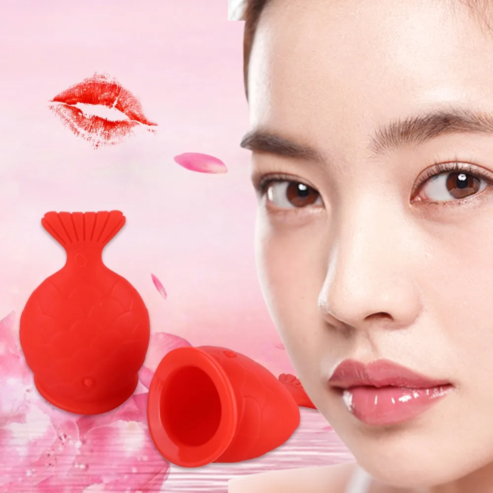 Fish Shaped Lip Muscle Exerciser Enhancer Tool Moisturizing Firming Lip Elasticity Plump Lips Practice Lip Care Easy Use Step