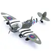 1/64 WWII German BF109 UK Hurricane Fighter 4D Assemble Fighter Military Airplane Model Arms Building Blocks Toys for Boys ► Photo 3/6