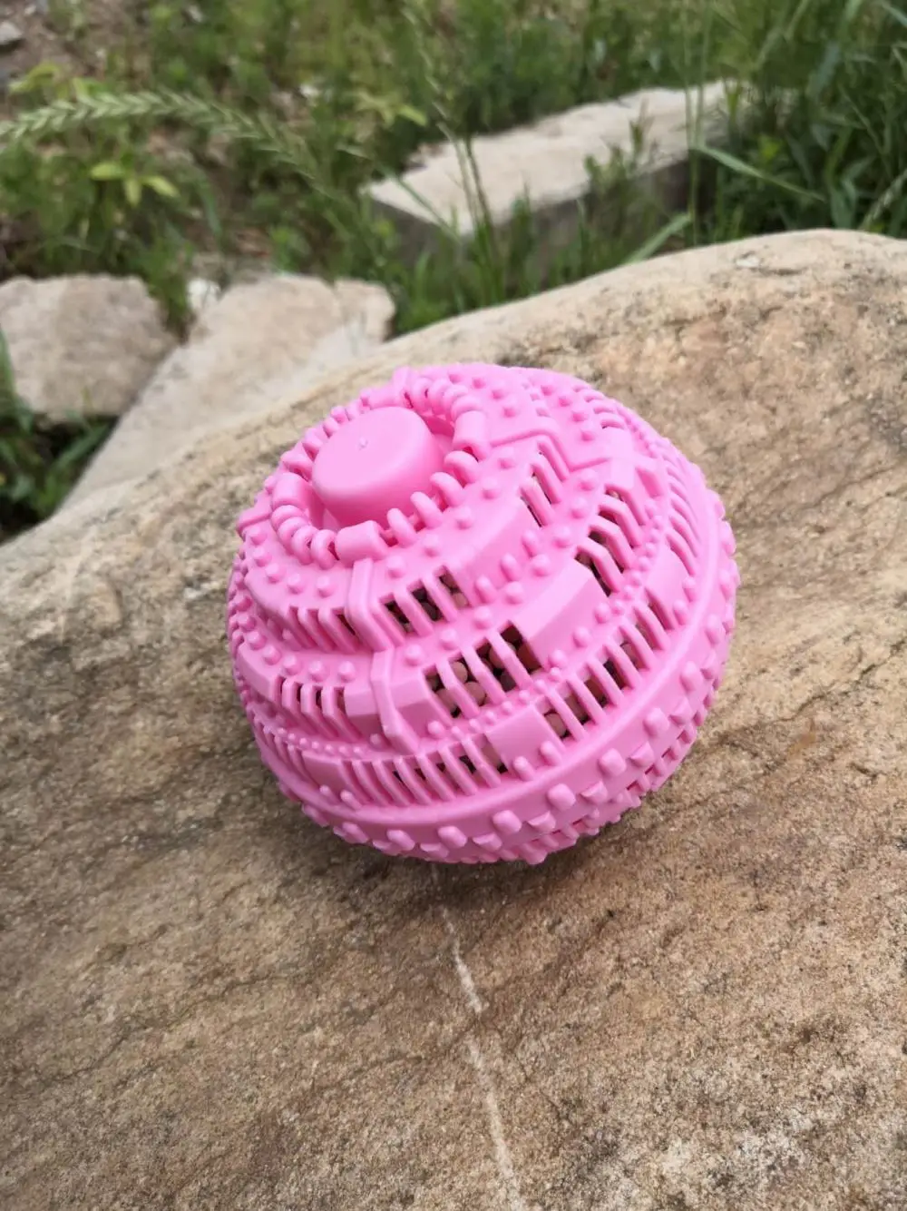 Розовый Эко волшебный шарик для стирки Orb без моющего средства стиральная машина ионная стирка волшебник стиль мячи для стирки - Цвет: Розовый