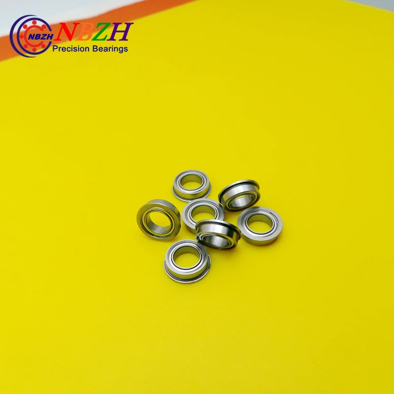 NBZH bearing Boutique Flange Ball Bearings MF106ZZ / LF1060ZZ Size 6*10*11.2*3*0.6 Mm