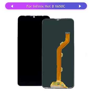 

5PCS For Infinix X650 X650C LCD Display Touch Screen Digitizer For Infinix Hot 8 X650C LCD Screen Complete Assembly Replacement