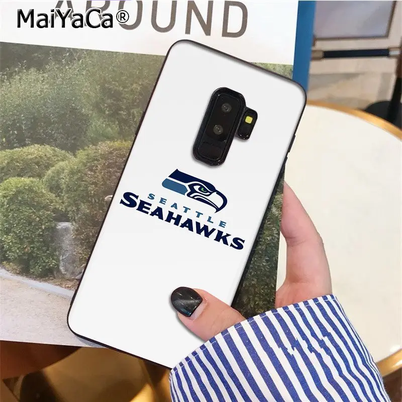 MaiYaCa Seattle Seahawks ТПУ Мягкий силиконовый чехол для телефона чехол для samsung S9 S9 плюс S5 S6 S6edge S6plus S7 S7edge S8 S8plus