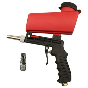 

Portable Media Spot Sand Blaster Device Handheld Air Gravity Feed Sandblaster 30X21X8.5cm Power Tool Accessories TB Sale