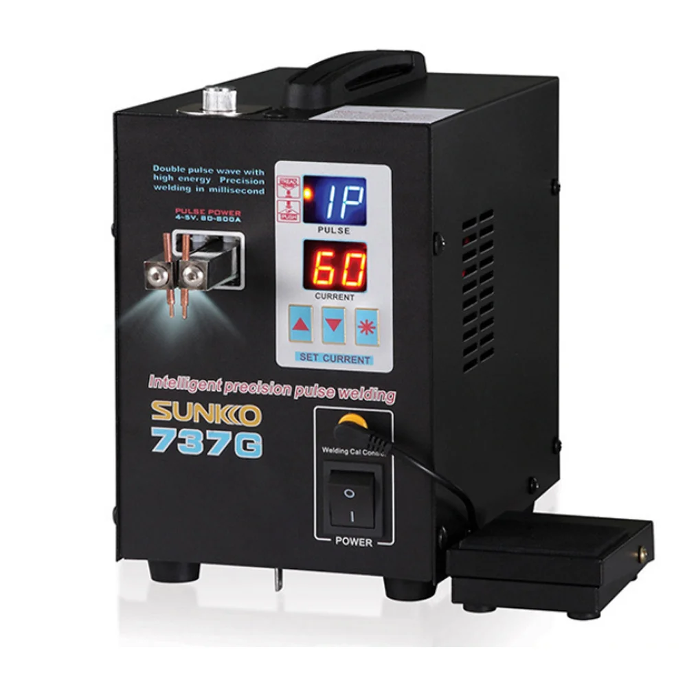 SUNKKO737G интеллигентая (ый) точность сварки больших-батарея DIS Индуктивный ручной