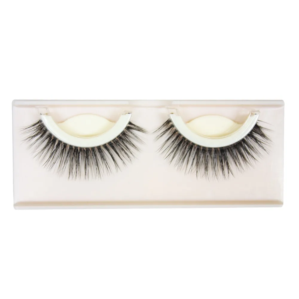 Natural Long Eyelash Cross Wispy Fluffy Lashes New Eye Makeup Tools Beauty Tools Water Margin Faux Mink Hair False Eyelashes
