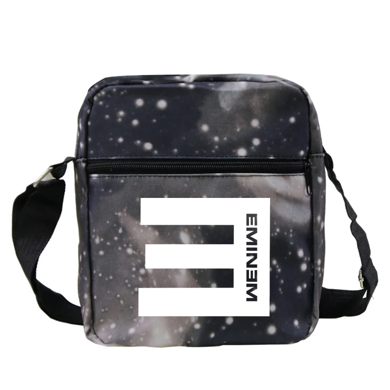 

Custom Shoulderbag Outdoor Running Sport Bag Eminem Mobile Phone Money Bags Multi-Function Crossbody Messenger Bag for Men Women