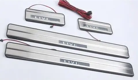 

07-15 for nissan livina special welcome pedal stainless steel door sill decorative accessories