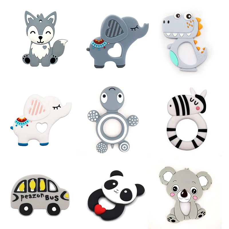 teething animals for babies