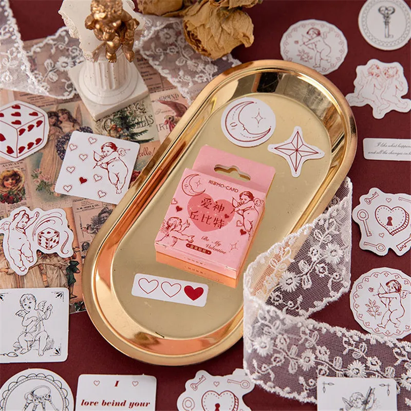 46 шт./упак. Kawaii Контур верхней губы автономные в штучной упаковке DIY декоративные наклейки, дневник Тетрадь Бумага журнал стикеров Материал комплект пользу