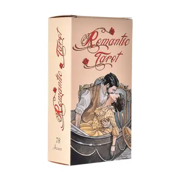 

78 Sheets English Romantic Tarot Cards Oracle Cards Divination Fate Tarot Deck Board Game For Personal Use Tarot Lover Beginners