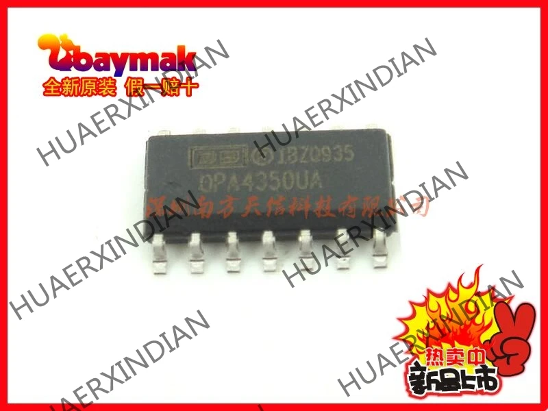5 шт. новые и оригинальные OPA4350UA OPA4350 SO-14