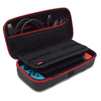 

HobbyLane Game Console Storage Case Carrying Storage Bag Portable Bag for Nintendo Switch Console Shock Proof EVA Hard Bag d29