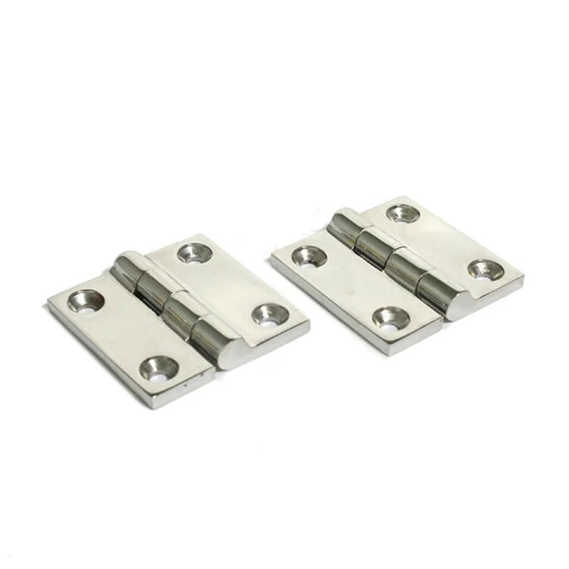 2 шт двери ящика шкафа петли из нержавеющей стали 3,8X3,8 см/1,5X1,5 дюйма