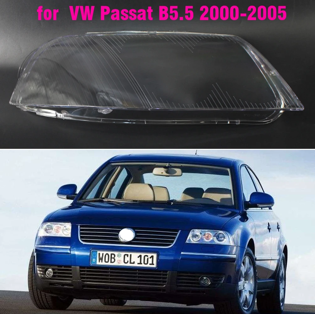 

1 шт., прозрачный автомобильный галогенный Чехол-абажур для VW Passat B5.5 2000 2001 2002 2003 2004