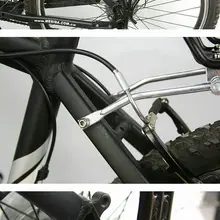 Велосипедная задняя вешалка для горного велосипеда из алюминиевого сплава, полка для велосипеда, дисковые тормоза, задняя стойка, оборудование для верховой езды