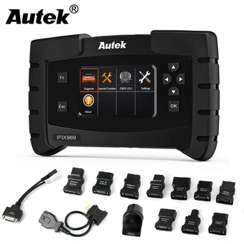 

Autek IFIX969 Obd2 Automotive Scanner Professional Full System Airbag ABS SRS EPB DPF SAS Oil Reset Obd 2 Car Diagnostic Tool
