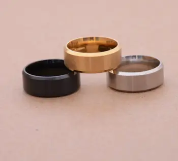 

steel tail ring index finger ring lettering ring tide male ring male version personality round titanium