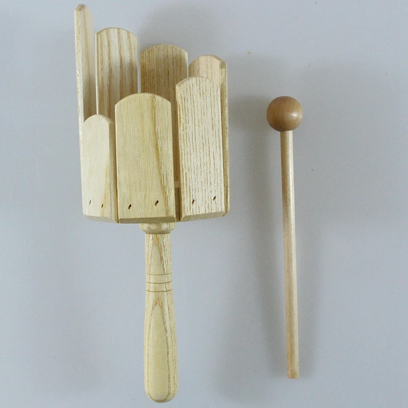 Музыкальный инструмент детская перкуссия деревянная игрушка Мульти звуковая трубка восемь-тон Мульти-звуковая трубка детская перкуссия инструмент
