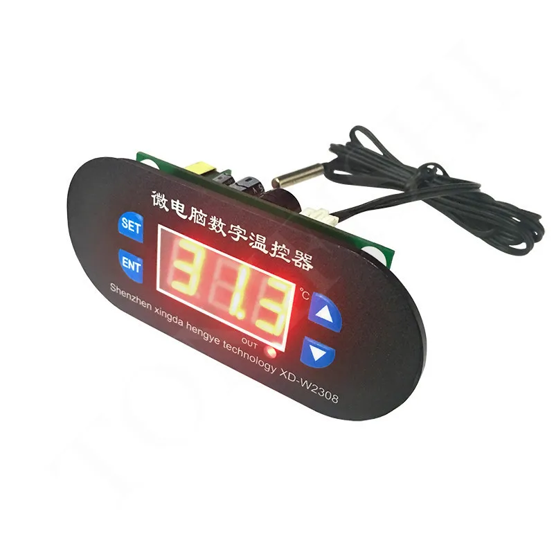 

Microcomputer digital thermostat Freezer car modified electronic fan temperature control switch Chicken warming thermostat
