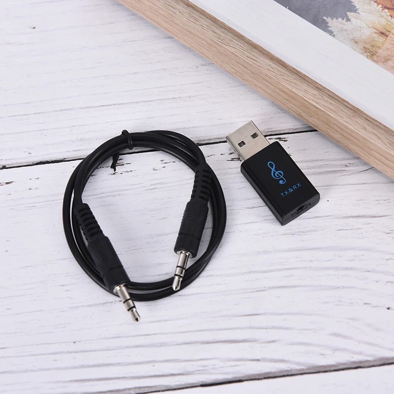 Bluetooth 5,0 передатчик приемник беспроводной аудио адаптер Plug Play для ТВ ПК