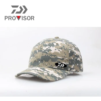 

Daiwa Summer Western Style Men Fishing Sun Hat Camouflage All-match Wild Fashion Mountaineering Outdoor Baseball Sunscreen Cap