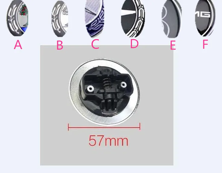 

FIT FOR MERCEDES BENZ SPORT BONNET BADGE - 57MM NEW - C E S CLK AMG CLASS EMBLEM