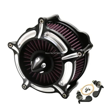 

Motorcycle Modification Accessories for Harley Xl883 XL1200 X48 Soft Tail Pointed Large Air Filter Vortex Empty