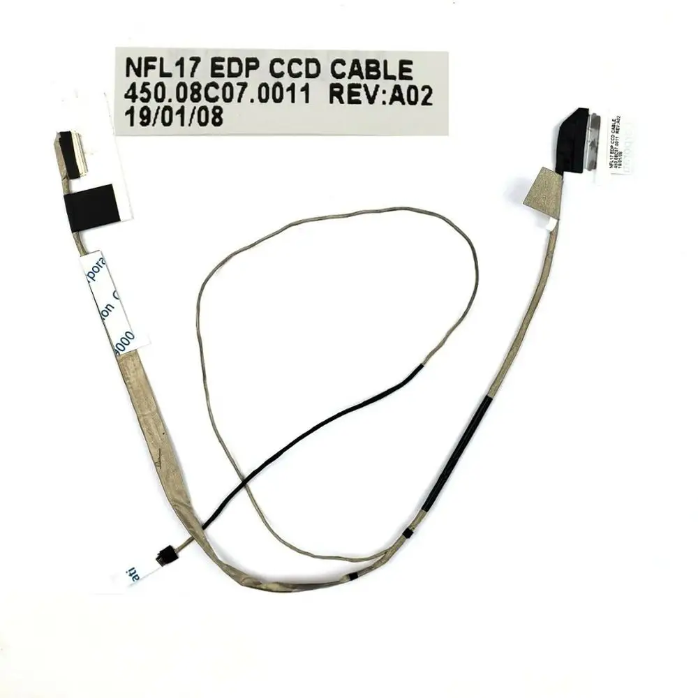 

NEW LCD LVDS Video cable 450.08C07.0011 Non-touch Lcd Cable NFL17 LCD EDP CCD Screen Video Display CABLE For HP 17-X 17-Y