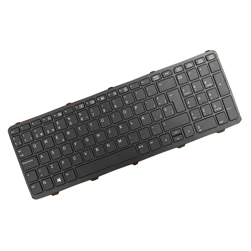 Замена испанской клавиатуры для ноутбука hp ProBook 450 G1 455 G1 470 G1 SP