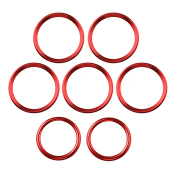 

Car Instrument Strip Dashboard AC Air Vent Ring Trim Cover for Mercedes Benz a Class A200L GLB200 A180L 2019 2020