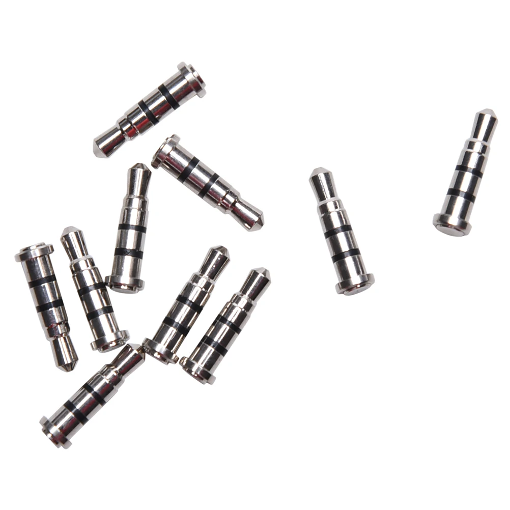 3.5mm Smart Mikey Mi Key Quick Click Button Smart Key Dustproof Plug Earphone Jack For Xiaomi Mobile Phone 1PC SILVER earphone accessories