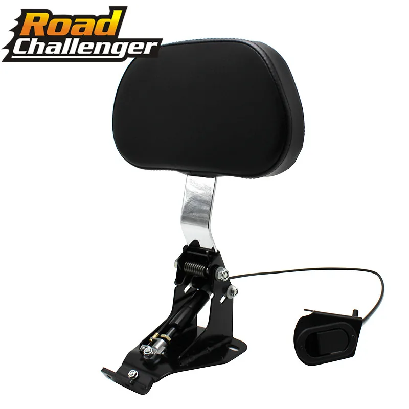 

Motorcycle Adjustable Rider Backrest Mounting Kit For Harley Touring 2009-2019 Road King Electra Glide CVO Street Glide Chrome