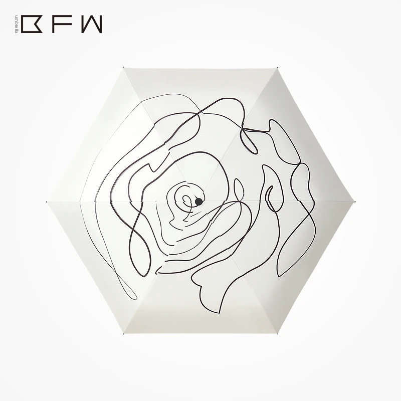 5 folding B Зонт от солнца Camellia оптом солнцезащитный головной платок складной зонт для солнца женский зонт Камелия - Цвет: 5 folding B