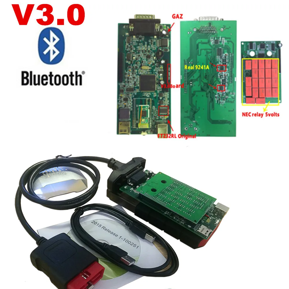 

2016R0 with keygen newest version /201503 For VD TCS CDP PRO OBD2 SCANNER car truck cable kit for VD ds150e cdp new vci