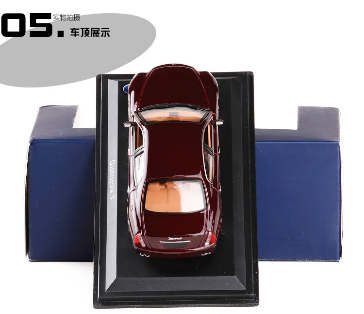 Лидер продаж Leo 1/43 сплав модель автомобиля quattroportev коричневая модель