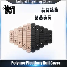 4 шт./компл. Тактические Airsoft полимерная Пикатинни M-LOK для MOE Handguard лазерный прицел охотничья аксессуары