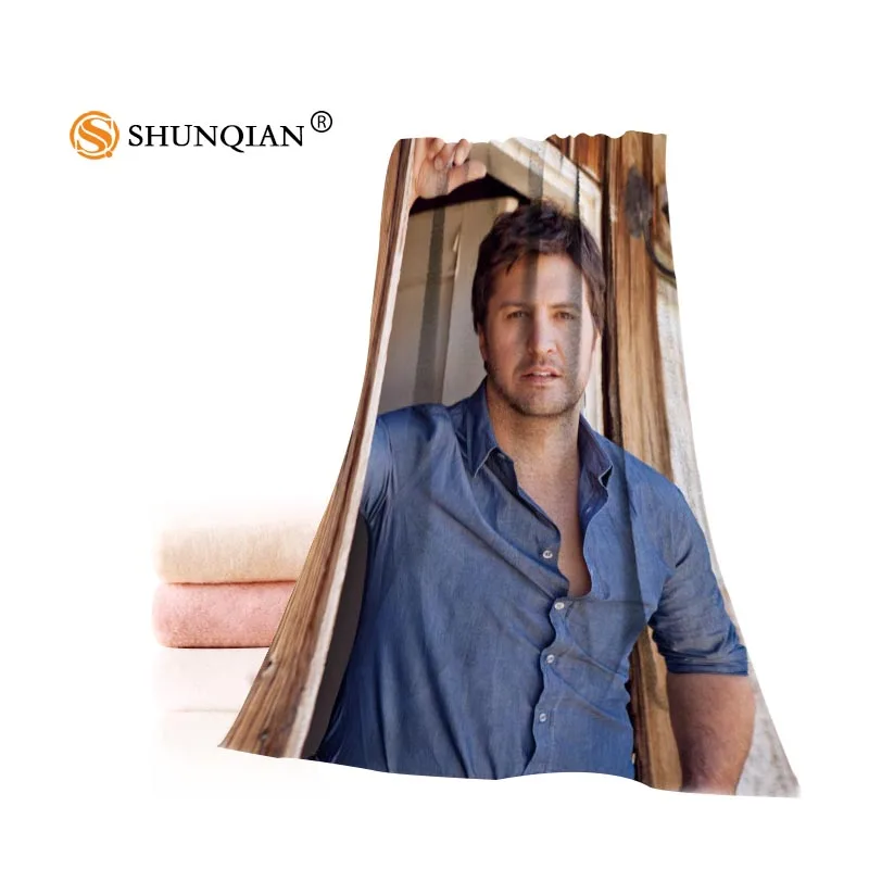 Пользовательские Luke Bryan 35x75 см полотенце для лица s facmarleth бамбуковое волокно мочалка быстросохнущее спортивное полотенце - Цвет: 13