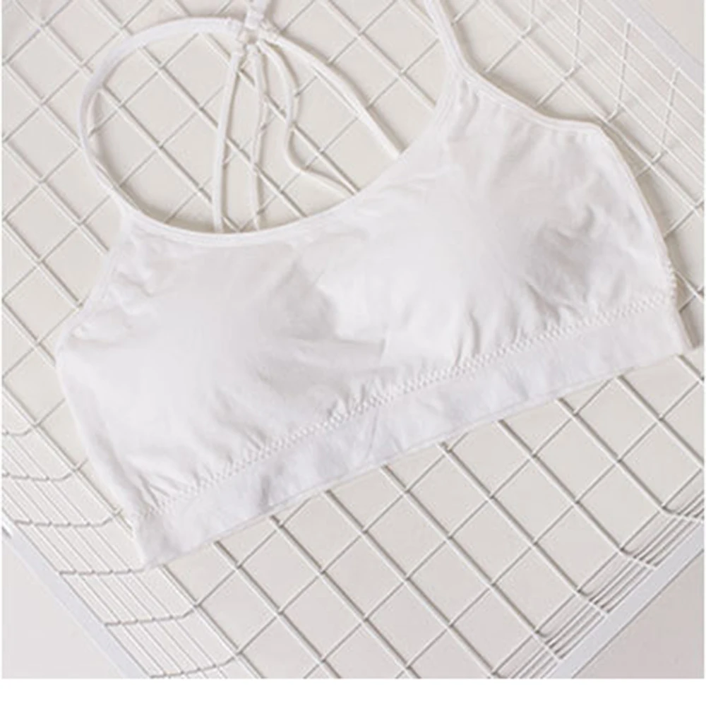Camisole женский джемпер Топ сплошной цвет сексуальная мода Личность Дикий без стального кольца Собранный Полный чашки нижнее белье Шарм