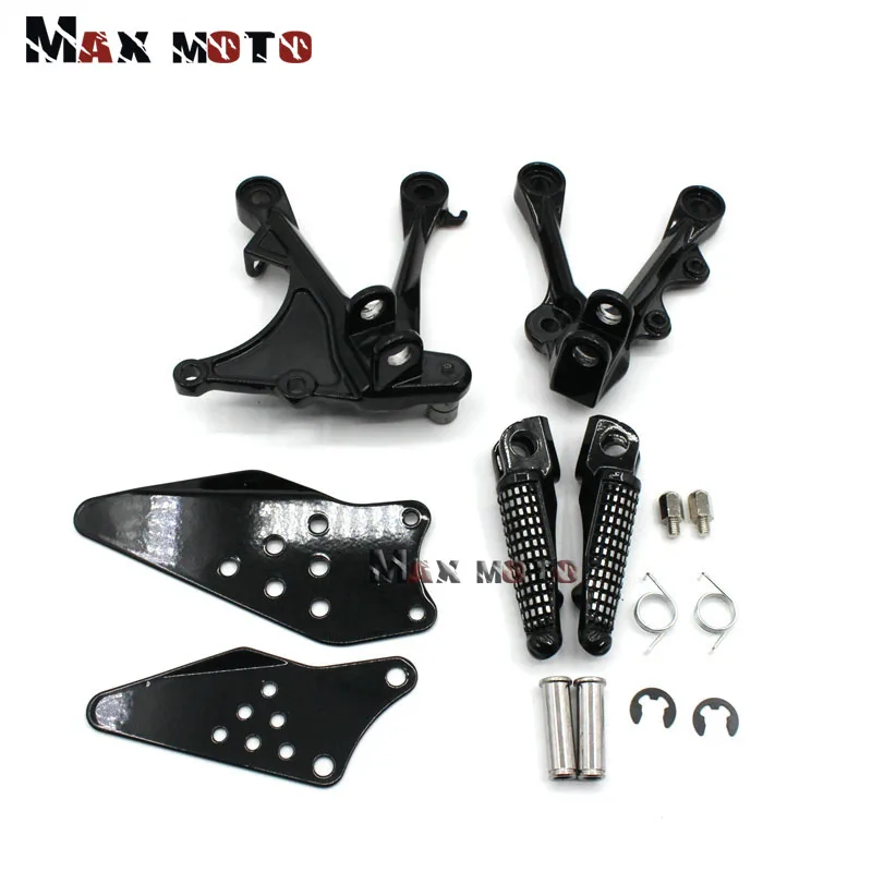 Для KAWASAKI ZX-6R ZX6R ZX 6R ZX636 ZX 636 2005 2006 мотоциклетные подножки передние подножки педали кронштейн для подножки
