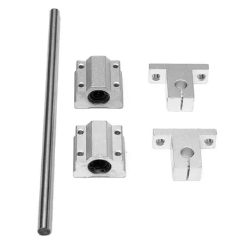 

New SCS8UU/SK8 8mm Shaft 200-1000mm Length Optical Linear Rail Guide Support CNC Set For Automatic Transmission Device