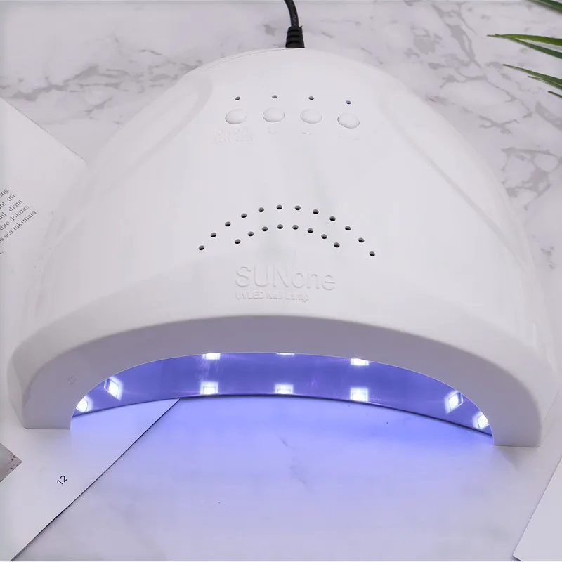 Лампа SUN ONE УФ/LED профессиональная для сушки ногтей сушилка с автоматическим