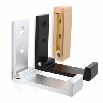 

Fashion Simple folding hook alloy wall Hangers Mobile phone bracket home Decorative Key curtains Clothes Coat Multi Storage rack