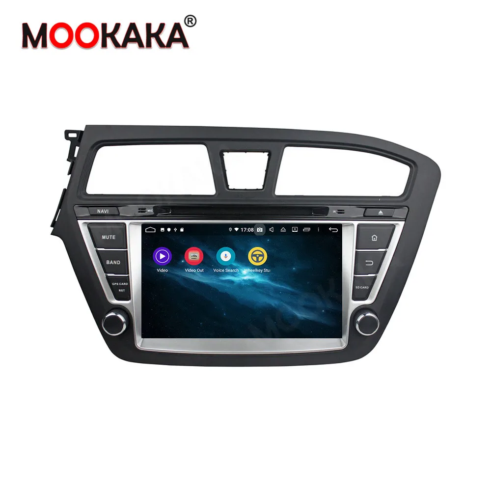 Левый DSP 4G 64GB CD DVD плеер GPS навигация для HYUNDAI I20 2014 2015 2019 мультимедийный рекордер