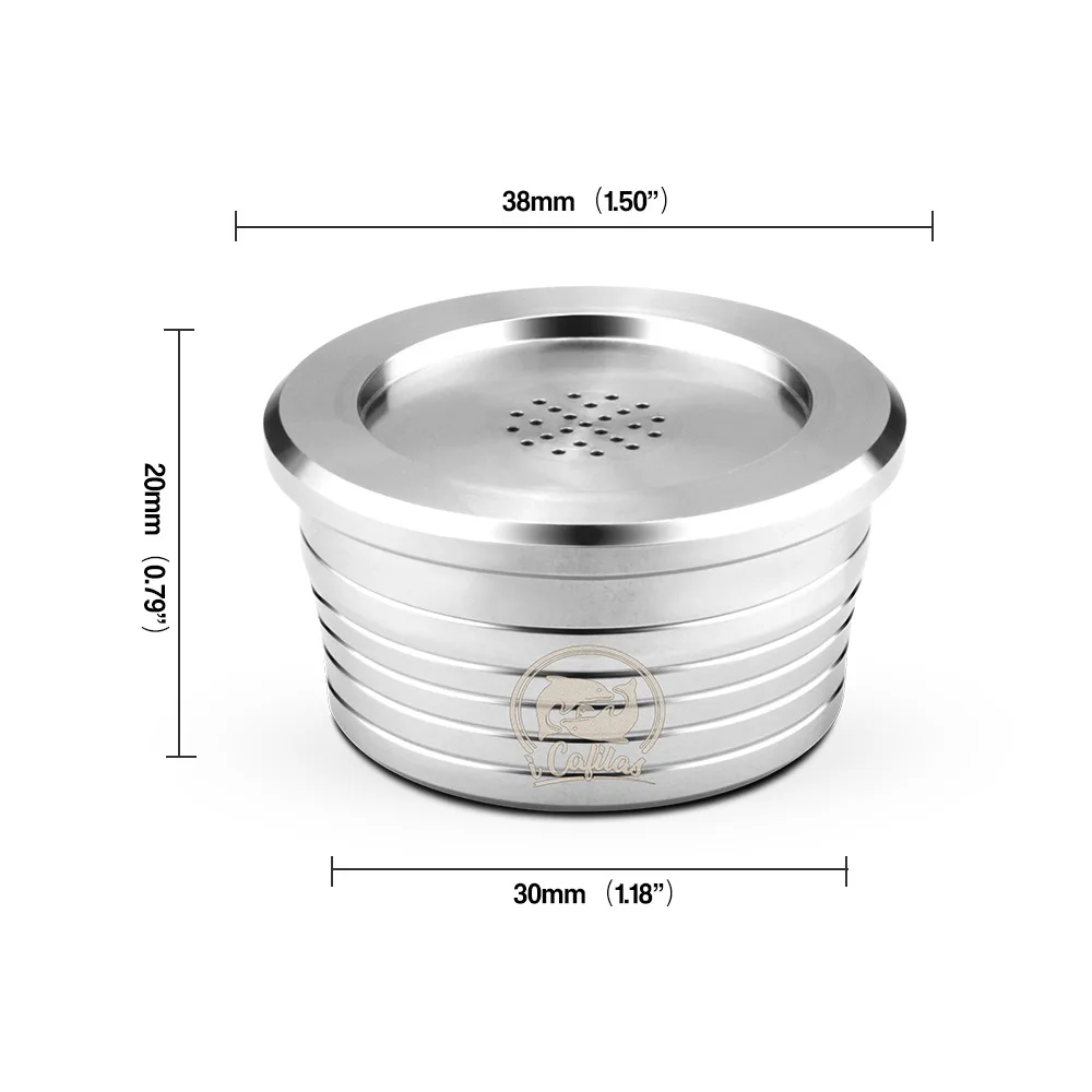 Кофейные капсулы из нержавеющей стали многоразовые наборы фильтров из нержавеющей стали для Delta Q NDIQ7323 части