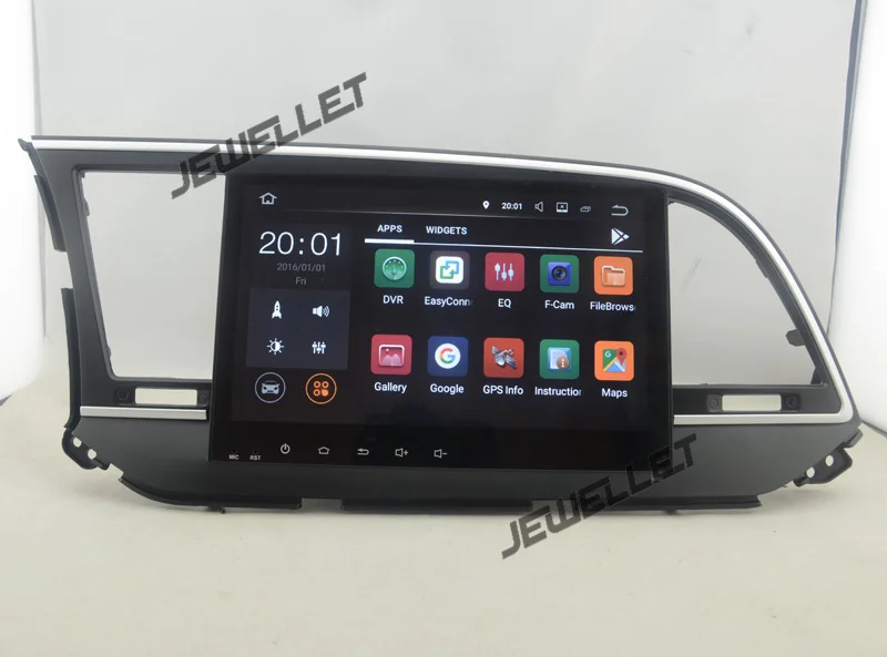10," четырехъядерный Android 9,0 Автомобильный gps Радио навигатор для hyundai Elantra- с 4G/Wifi DVR mirror link