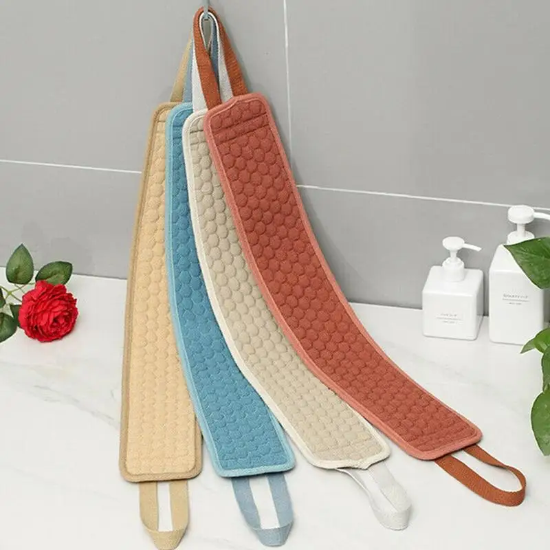 

Shower Wipe Back Towel Double-sided Soft Fiber Exfoliation With Washing Machine Soft Bath Towel Sponge Bathroom Power