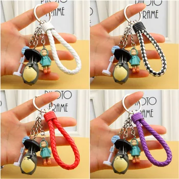 

Cute Totoro And May Mei Pendant Keychain For Suitcase Satchel School bag Ladies Handbag Backpacks Kid's Bag Travel Bag Luggage
